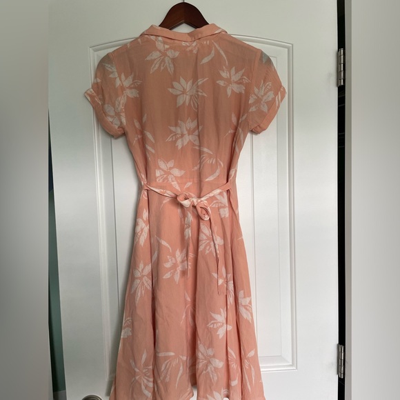 Vera Moda Peach Dress Small - Picture 2 of 3